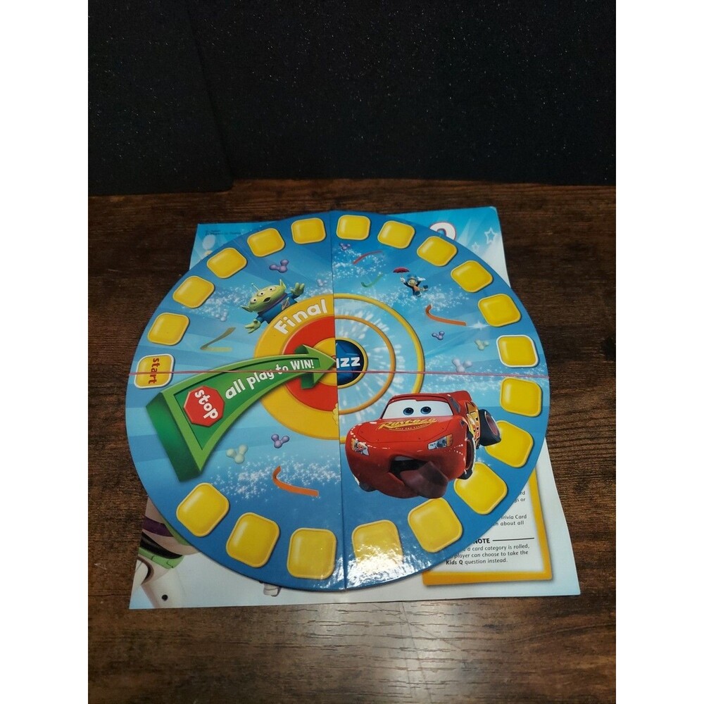 Disney Magical Moments Scene It? Replace Parts Game Board And Instructon Sheet